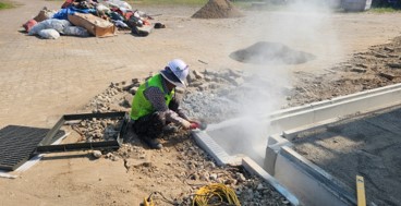 콘크리트집수정 맨홀틀 설치1